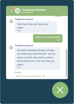 tradeprint ai chat